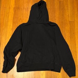 Express Men's Black Pullover Hoodie Sweatshirt